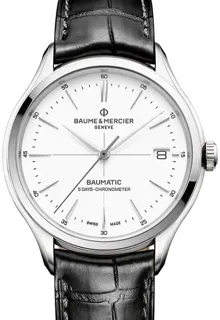 Baume & Mercier Clifton M0A10436 Stainless steel White