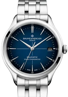 Baume & Mercier Clifton M0A10468 Stainless steel Blue