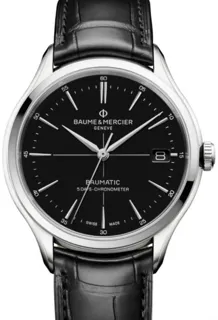 Baume & Mercier Clifton M0A10692 Stainless steel Black