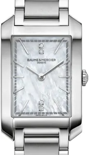 Baume & Mercier Hampton M0A10474 Stainless steel White