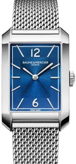 Baume & Mercier Hampton M0A10671 Stainless steel Blue