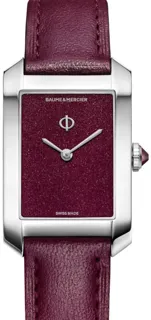 Baume & Mercier Hampton M0A10673 Stainless steel Red