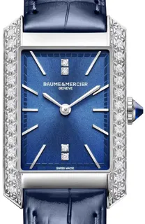 Baume & Mercier Hampton M0A10709 Stainless steel Blue