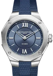 Baume & Mercier Riviera M0A10689 Stainless steel Blue