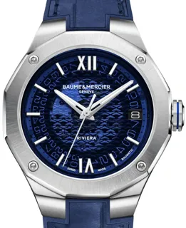 Baume & Mercier Riviera M0A10714 Stainless steel Blue