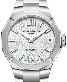 Baume & Mercier Riviera M0A10729 Stainless steel White