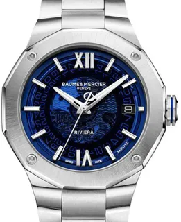 Baume & Mercier Riviera M0A10749 Stainless steel Blue