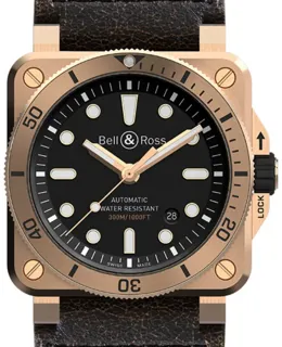 Bell & Ross BR 03 BR0392-D-BL-BR/SCA Bronze Black