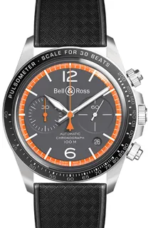 Bell & Ross BR V2 BRV294-ORA-ST/SRB Stainless steel Grey