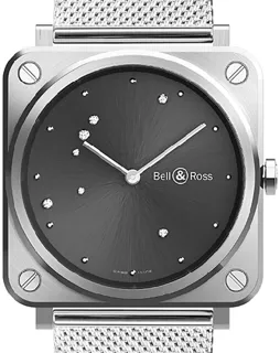 Bell & Ross BR S BRS-ERU-ST/SST Stainless steel Grey