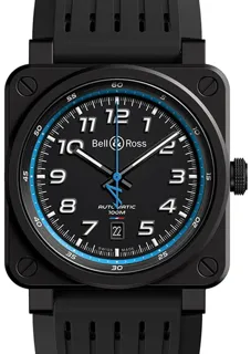 Bell & Ross Instruments BR0392-a522-CE/SRB Black ceramic Black