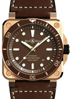 Bell & Ross Instruments BR0392-D-BR-BR/SCA Bronze Brown