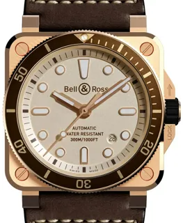 Bell & Ross Instruments BR0392-D-WH-BR/SCA Bronze White