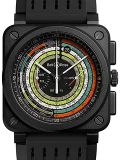 Bell & Ross Instruments BR0394-SW-CE/SRB Black ceramic Black