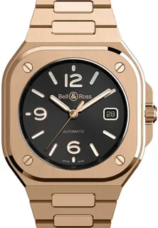 Bell & Ross Instruments BR05A-BL-PG/SPG Rose gold Black