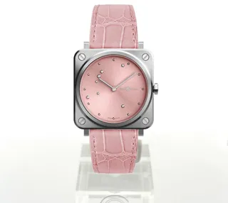 Bell & Ross Instruments BRS-EP-ST/SCR Stainless steel Pink