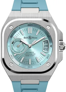 Bell & Ross Instruments BRX5R-IB-ST/SRB Stainless steel Blue