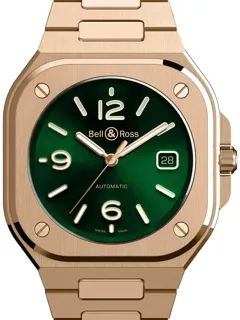 Bell & Ross Urban BR05A-GN-PG/SPG Rose gold Green