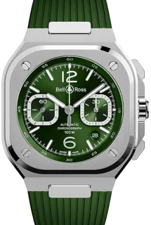 Bell & Ross Urban BR05C-GN-ST/SRB | Stainless steel