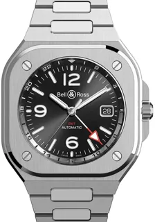 Bell & Ross Urban BR05G-BL-ST/SST Stainless steel Black