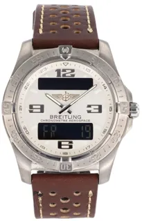 Breitling Aerospace E79362 43mm Titanium Silver