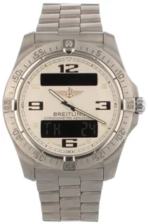 Breitling Aerospace E79362 43mm Titanium Cream