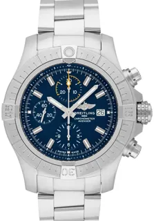 Breitling Avenger A13317101C1A1 Stainless steel Blue