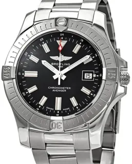 Breitling Avenger A17318101B1A1 Stainless steel Black