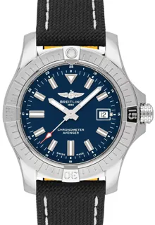 Breitling Avenger A17318101C1X1 Stainless steel Blue