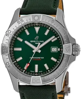 Breitling Avenger A17328101L1X1 42mm Stainless steel Green