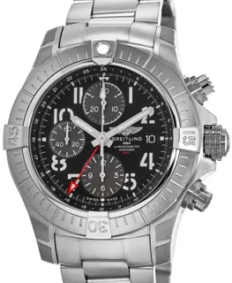 Breitling Avenger A24315101B1A1 Stainless steel Black