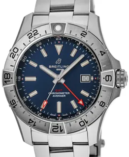 Breitling Avenger A32320101C1A1 Stainless steel Blue