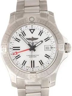 Breitling Avenger A32397101A1A1 Stainless steel White