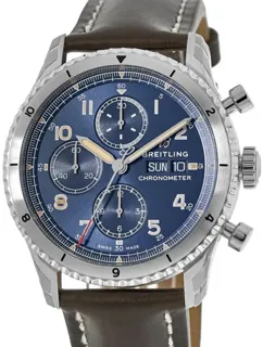 Breitling Aviator 8 A13316101C1X2 Stainless steel Blue