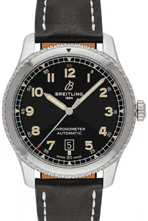 Breitling Aviator 8 A17315101B1X2 Stainless steel Black