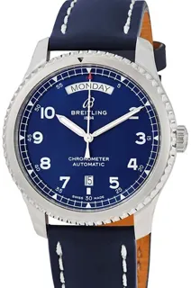 Breitling Aviator 8 A45330101C1X3 Stainless steel Blue