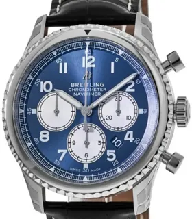 Breitling Aviator 8 AB0117131C1P1 Stainless steel Blue