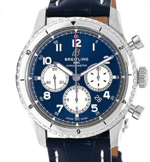 Breitling Aviator 8 AB0119131C1P3 Stainless steel Blue