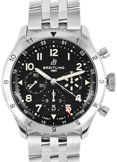 Breitling Aviator 8 AB04453A1B1A1 Stainless steel Black