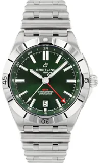 Breitling Chronomat A32398101L1A1 Stainless steel Green