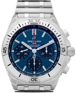 Breitling Chronomat AB0134101C1A1 Stainless steel Blue