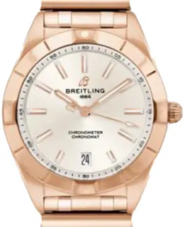 Breitling Chronomat R77310101A1R1 Red gold White