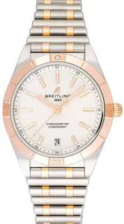 Breitling Chronomat U10380101A1U1 Stainless steel and Red gold White