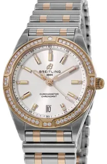 Breitling Chronomat U77310591A1U1 Stainless steel and Red gold White