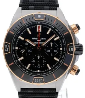 Breitling Chronomat UB0136251B1S1 Stainless steel and Red gold Black