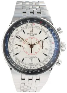 Breitling Montbrillant A23340 47mm Stainless steel White