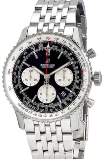 Breitling Navitimer 1 B01 Chronograph 43 AB0121211B1A1 Stainless steel Black