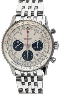 Breitling Navitimer 1 B01 Chronograph 43 AB0121211G1A1 Stainless steel Silver