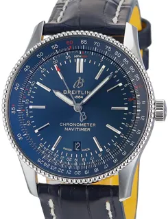 Breitling Navitimer A17326161C1P3 Stainless steel Blue