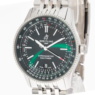 Breitling Navitimer A17326361L1A1 Stainless steel Green